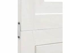 Tabique divisorio de 6 paneles en madera maciza de paulownia blanca