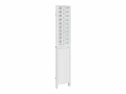 Sale Tabique divisorio de 3 paneles en madera maciza de paulownia blanca Biombo