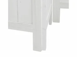Sale Tabique divisorio de 3 paneles en madera maciza de paulownia blanca Biombo