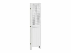 Sale Tabique divisorio de 6 paneles en madera maciza de paulownia blanca Biombo