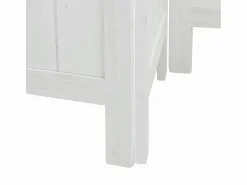 Sale Tabique divisorio de 6 paneles en madera maciza de paulownia blanca Biombo