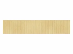 Tabique divisorio natural claro 165x800 cm bambú