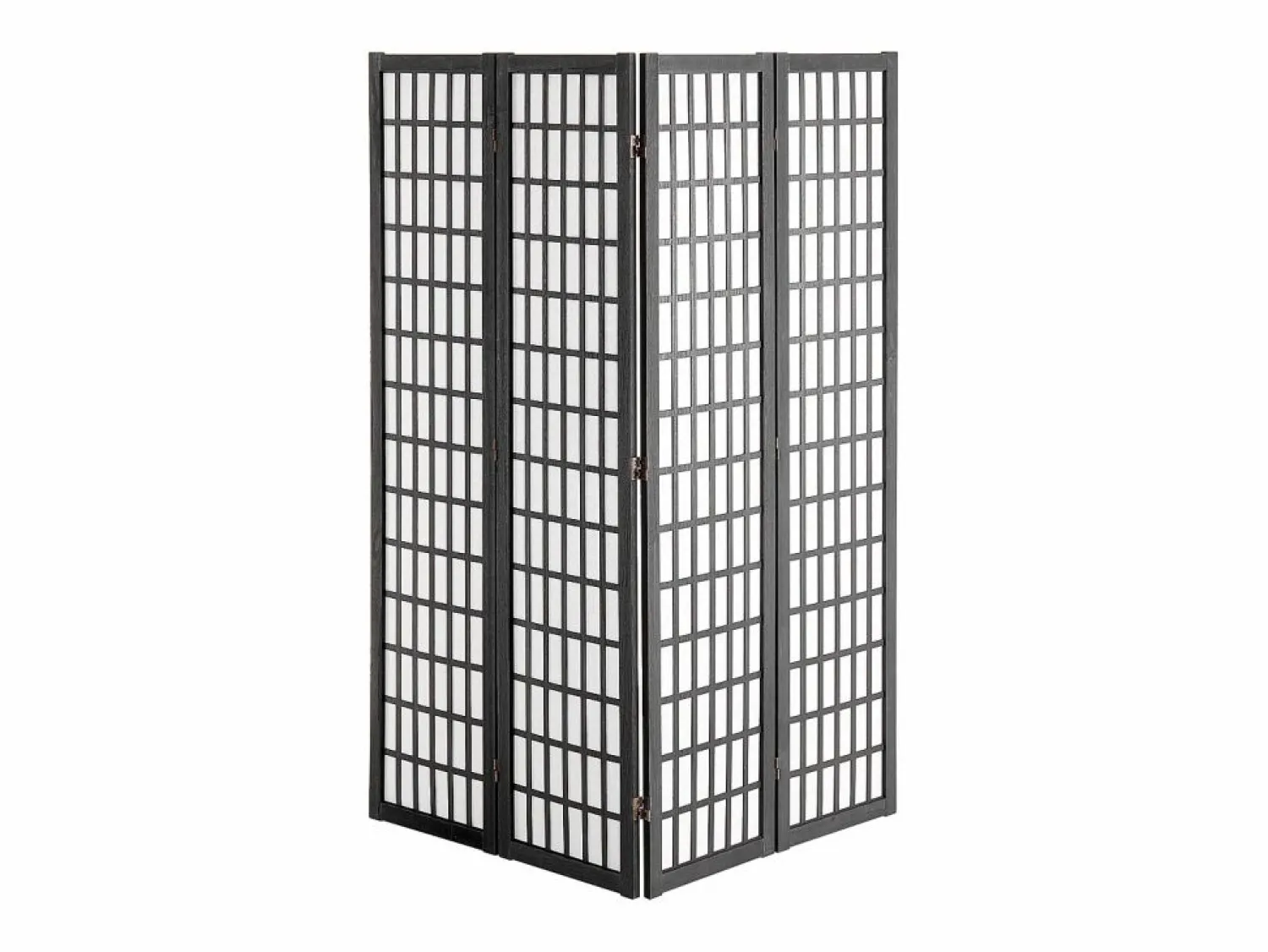 Clearance Tabique Divisorio SucceBuy, Tabique Divisorio Japonés de 4 Paneles, Tabique Japonés Portátil, de Madera, Gira 360°, 162 x 170 x 1,9 cm, para Separar Habitaciones Biombo