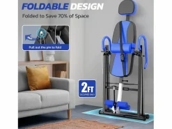 Online Tabla de culturismo plegable, entrenador de gravedad, carga máxima. 136 kg, para el tamaño del usuario de 150 a 195 cm Aparato De Musculación