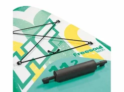 Bestway Tabla Paddle Surf Hinchable Hydro-Force Freesoul Tech 340x89x15 cm Con Remo, Asiento, Bomba y Bolsa