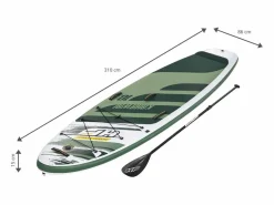 Sale Tabla Paddle Surf Hinchable Hydro-Force Kahawai 310x86x15 cm Con Remo, Bomba y Bolsa Deportes Náuticos