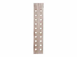 New Tabla vibratoria decorativa, marrón natural Botellero