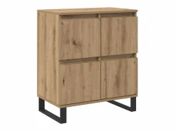 New Tableros Lateral 3 piezas Roble artisan 180 x 35 x 70 cm Aparador