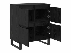 Clicnbuy Tableros Lateral 3 piezas Roble 180 x 35 x 70 cm