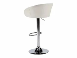 Super stool Taburete bar y cocina de cuero polipiel Chesterfield Diseño Tucson -