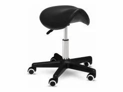 Best Taburete con ruedas esteticista manicura pedicura cuero polipiel montura caballo Professional - Taburete De Oficina