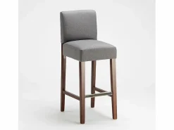 Online Taburete de bar Cocina de madera estilo Henriksdal alto 74 cm Comfort XL - Muebles De Bar|Taburete Alto
