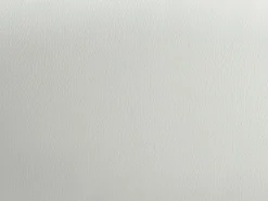 Vente-unique Taburete de bar de piel sintética - Altura ajustable - Natural claro y Blanco - MONTENEGRO