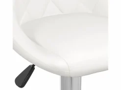 Sale vidaxl Taburete de cocina cuero sintético Blanco