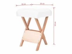Best Taburete de masaje plegable con asiento 12 cm de grosor ES67947 Taburete De Oficina
