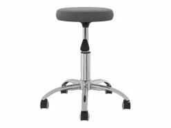 Clearance Taburete de masaje terciopelo oscuro ES40872 Taburete De Oficina