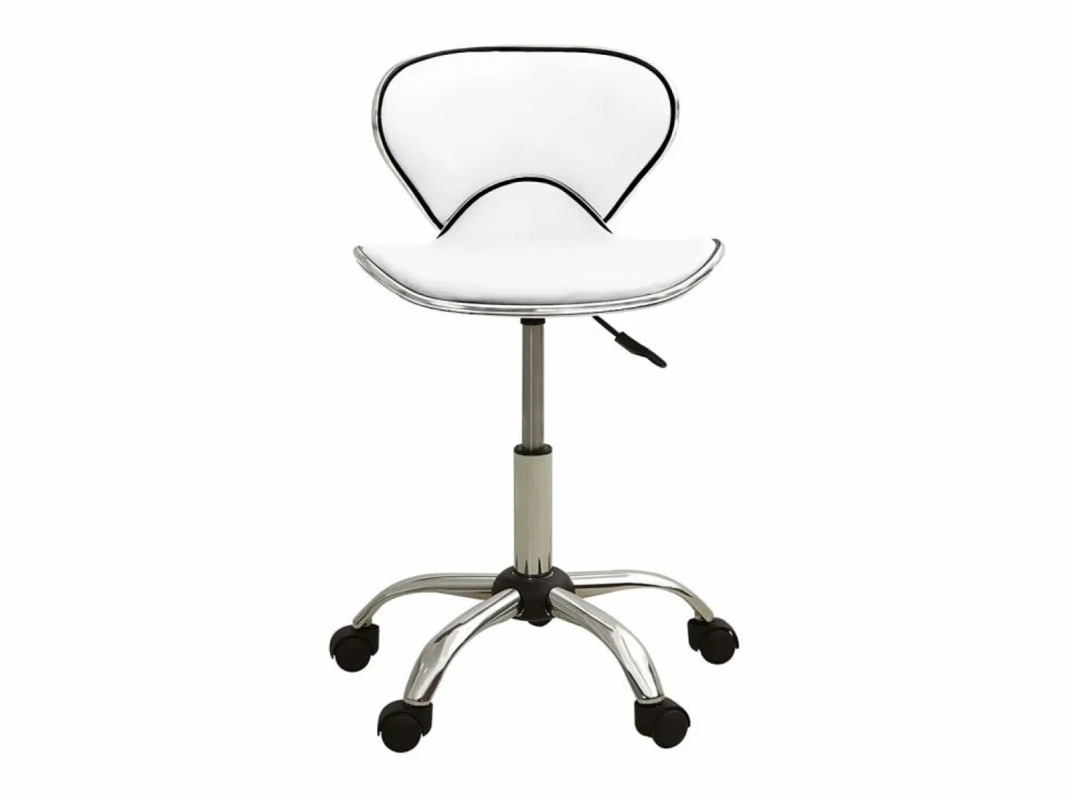 Taburete de salón de belleza de cuero sintético ES73949