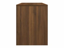 Discount vidaxl Taburete de tocador contrachapada marrón roble 70x35x45 cm Color natural claro