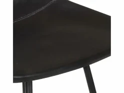 Discount Taburetes de cocina 4 unidades cuero auténtico Muebles De Bar|Taburete Alto