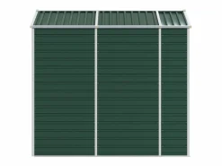 Outlet Garden Furniture Tampa Cobertizo de jardín acero galvanizado 191x215x198 cm Verde