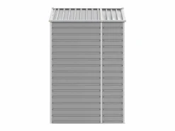 Sale Garden Furniture Tampa Cobertizo de jardín acero galvanizado claro 191x130x198 cm Gris
