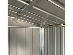 Outlet Tampa Cobertizo de jardín acero galvanizado 191x130x198 cm Caseta De Jardín