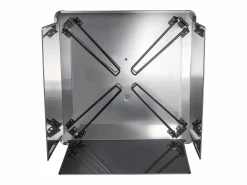 Online Tapa de Brasero SucceBuy de Acero Inoxidable, 64.5 x 64.5 x 37 cm, Deflector de Calor Exterior para Fogatas, Camping y Calefacción de Madera Materiales Y Utensilios De Cocina