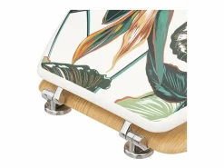 Outlet Five Tapa wc en madera estampado exótico Multicolor