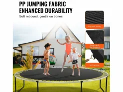Clearance Tapiz de Reemplazo para Trampolín SucceBuy, Marco de 457 cm, 96 Aros en V, Resorte de 16 cm Cama Elástica