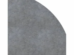 Tapiz de suelo piscina geotextil de poliéster claro Ø306cm ES463130 Gris