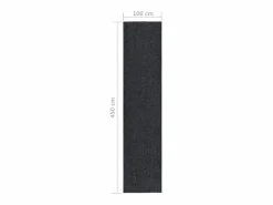 Tapiz 100x450 cm Antracita