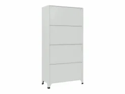 Sale vidaxl Taquilla con 6 compartimentos acero 90x45x180 cm Gris