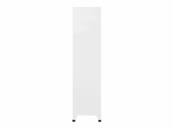 vidaxl Taquilla de acero claro y oscuro 90x40x180 cm