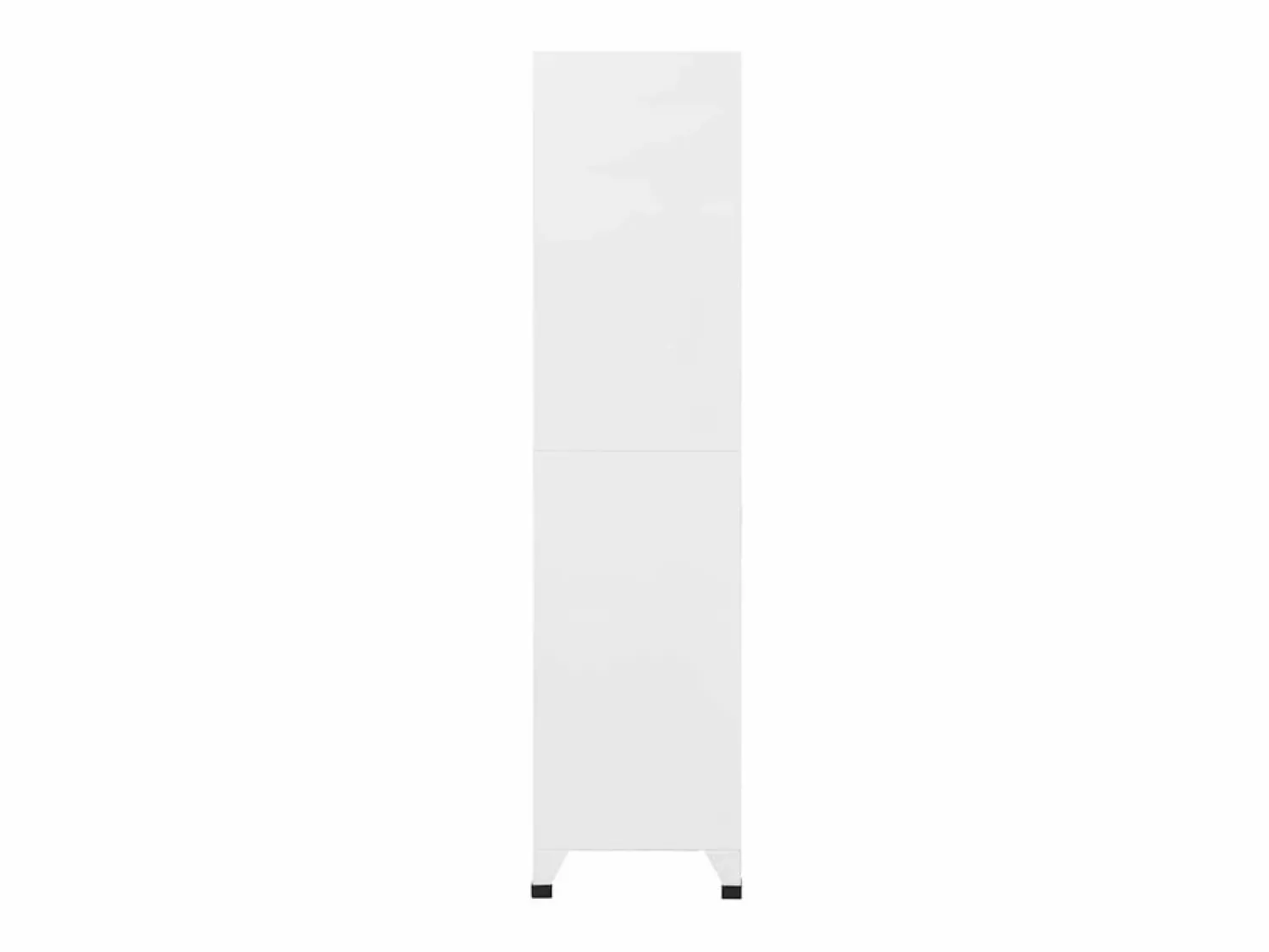 vidaxl Taquilla de acero claro y oscuro 90x40x180 cm