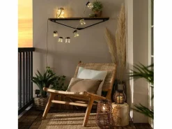 Ledkia Tarro de Cristal LED Portátil Solar Winy 3000K Blanco Cálido