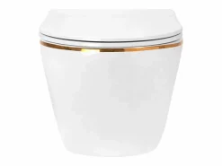 Online Rea Taza De Inodoro Wc Carlo Mini Tornado/Dur/Flat/Zm White Gold Blanco