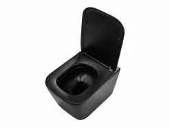 Rea Taza De Inodoro Wc Julio Rimless Duroplast/Flat/Zm Matt Black
