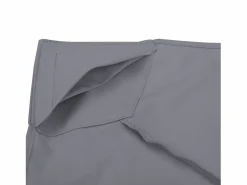 Techo de repuesto para pabellón metálico de 3x3m, poliéster, impermeable, oscuro (300x300x18 cm)