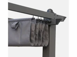 New Sweeek Techo de repuesto para pérgola 3x3m Gris