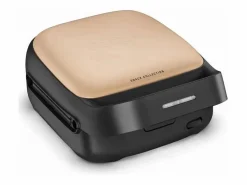 Sale Tefal Croque-Gaufres 700W SW863JF0 con 2 Placas Antiadherentes Extraíbles y Almacenamiento Vertical Coral