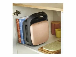 Sale Tefal Croque-Gaufres 700W SW863JF0 con 2 Placas Antiadherentes Extraíbles y Almacenamiento Vertical Coral