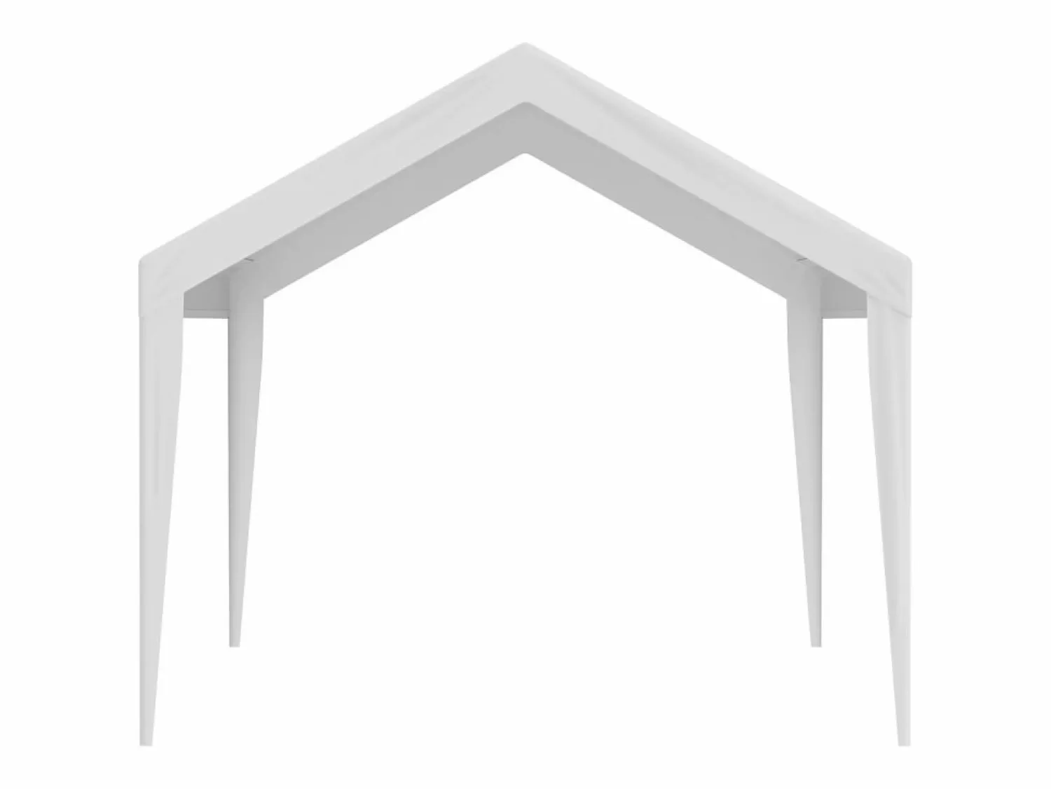 Clearance Tejido de Avent SucceBuy de Repuesto para Abri D'Automóvil, 305 x 610 cm, , Lona Resistente para Cobertizo de Garaje, Impermeable y con Protección UV Blanco