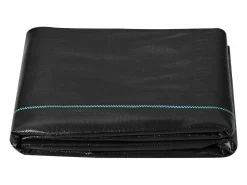 New Tela de barrera contra malezas SucceBuy de 3 x 50 pies, resistente, de polipropileno tejido, para control de malezas Negro