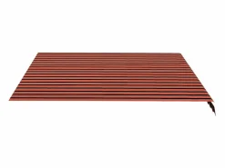 Clearance Tela de repuesto para toldo naranja y marrón 4,5x3,5 m ES708976 Multicolor