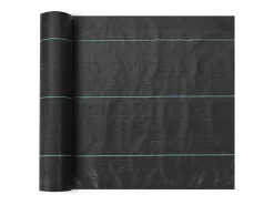 Tela para control de malezas SucceBuy, tela resistente para paisajismo, 1.2 m x 76.5 m - Estera tejida de polipropileno para control de malezas