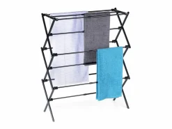 Online Tendedero Vertical Extensible de Metal 43-75 x 37,5 x 139 cm Perchero