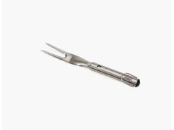 Joseph Joseph Tenedor GrillOut™ , mango extensible, acero inoxidable, dientes afilados, cabezal retráctil para almacenamiento, ideal para BBQ y fácil de limpiar.