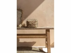 New The Coconut Shell Basket - Natural - L Cesta