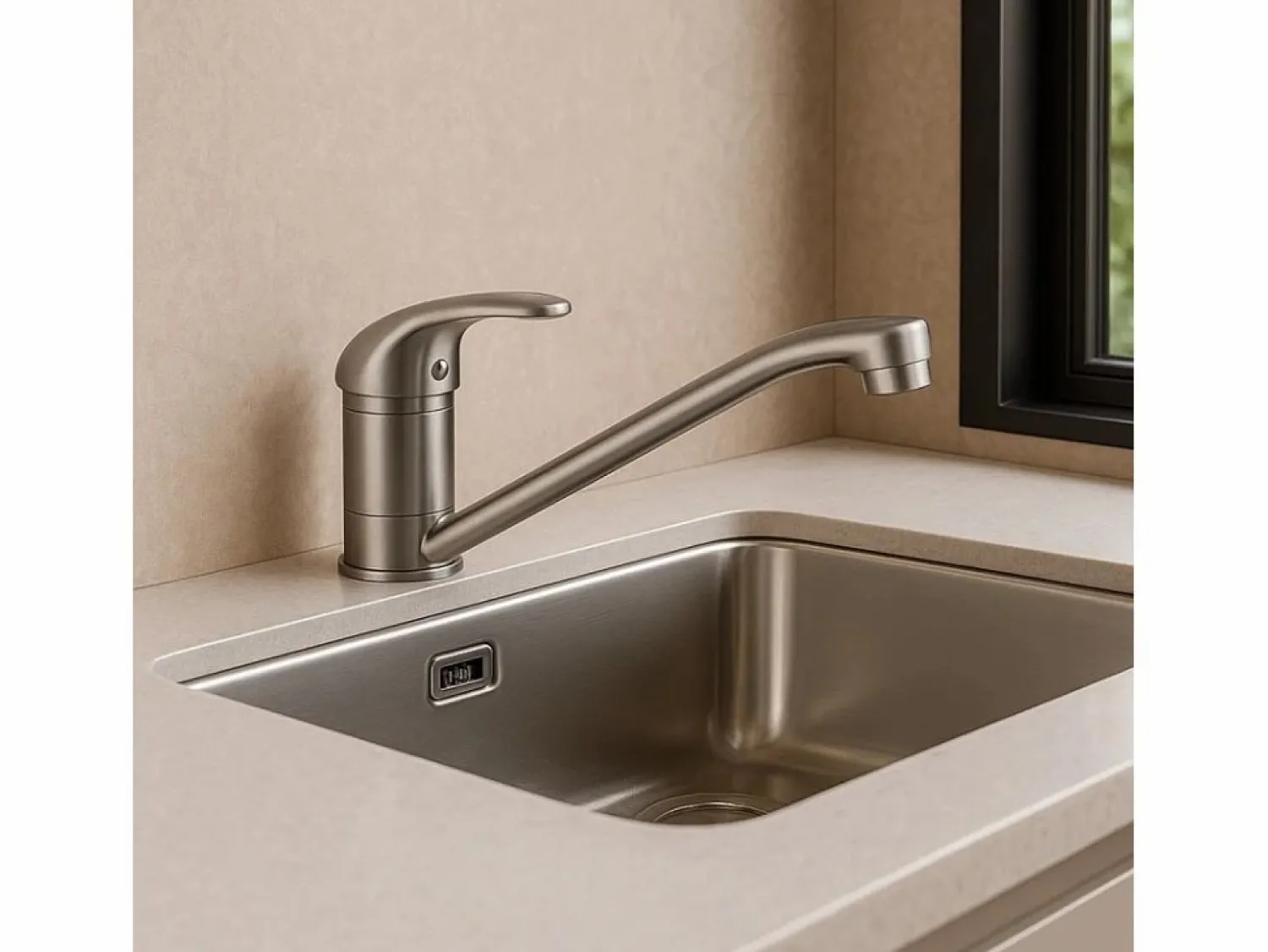 Hot Essebagno Théo mezclador de fregadero de acero inoxidable Bronce
