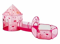 Clearance Tienda SucceBuy Conjunto de Tienda de Juego y Túnel Pop-Up para Niñas Princesa con Estuche de Transporte Cabaña Infantil